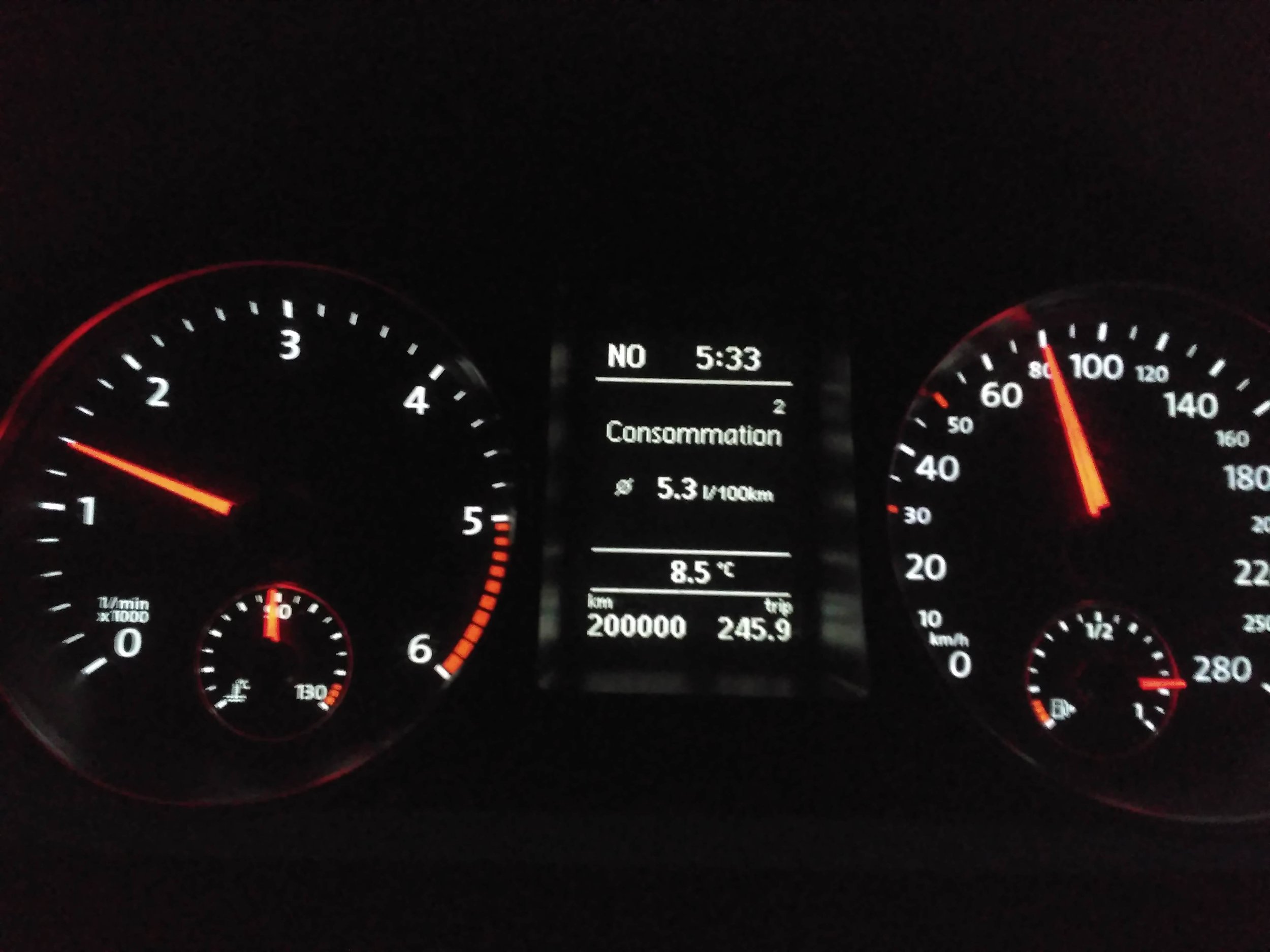 200 000 kms...